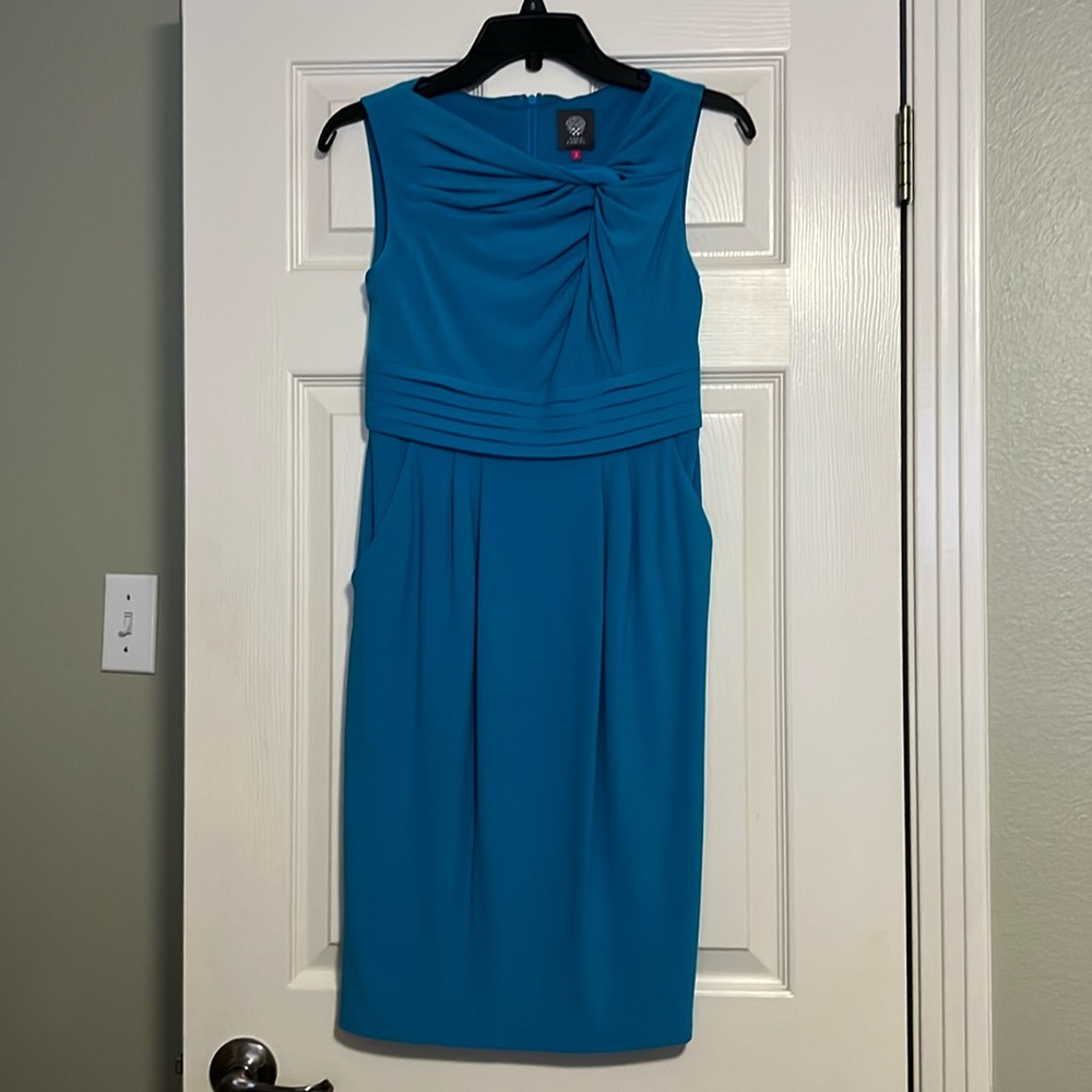 Vince Camuto Blue Sleeveless Dress - Never Worn!
